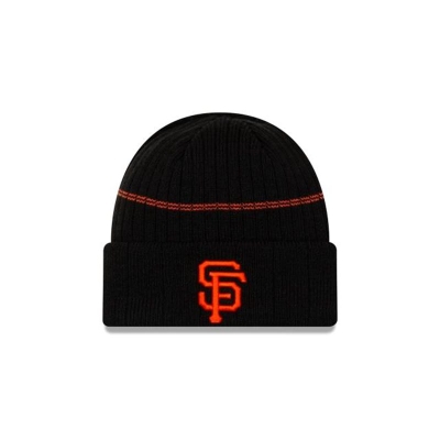 San Francisco Giants Gorra | New Era MLB Sport Knit Beanie Mexico - Negros